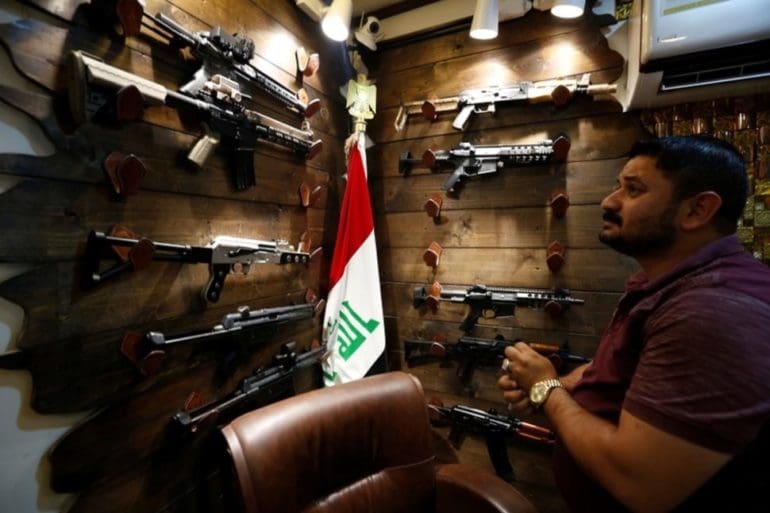 Iraqui gun control civilian ownership