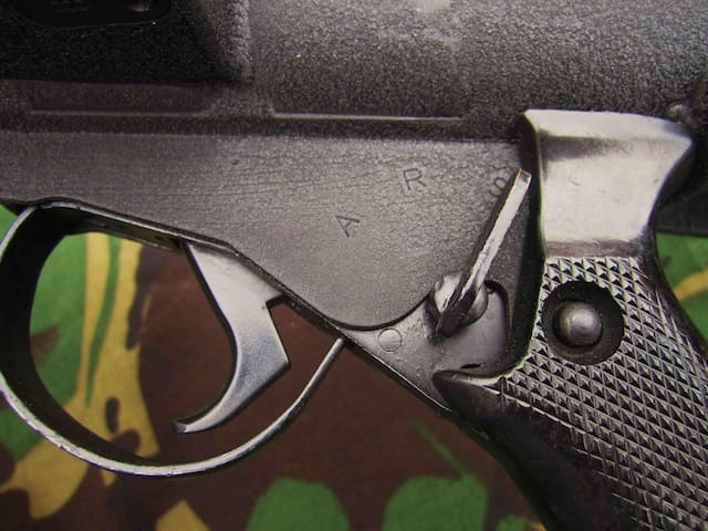 Century Arms International (Wise Lite Arms) Sterling Sporter trigger Markings (courtesy Joe Grine for The Truth About Guns)