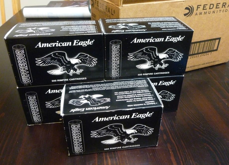 Ammo Review: American Eagle Suppressor Subsonic .22 LR & 9mm