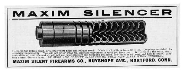 Silencer or suppressor maxim