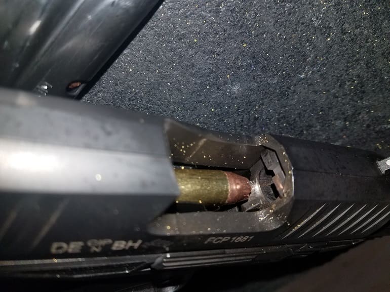 Walther PPQ SC malfunction (photo courtesy of JWT for thetruthaboutguns.com)