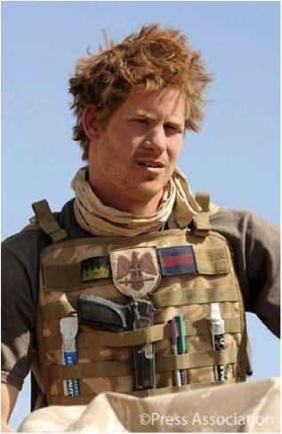 Prince Harry Afghanistan British Army Browning Hi Power