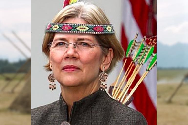 Elizabeth Warren DNA test native american trump