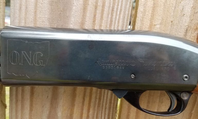 Ohio National Guard's Remington M870 Shotgun