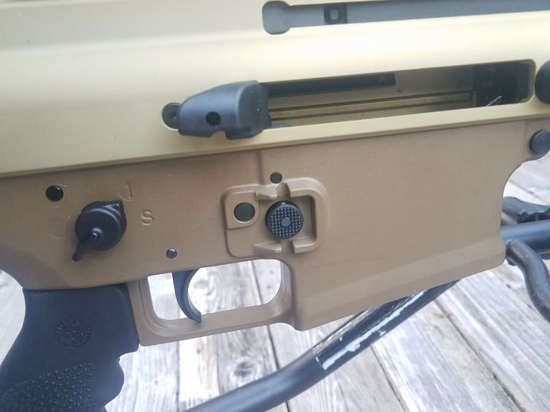 FN SCAR 20S bolt back (image courtesy JWT for thetruthaboutguns.com) Gun Review: FN SCAR 20S Precision Rifle