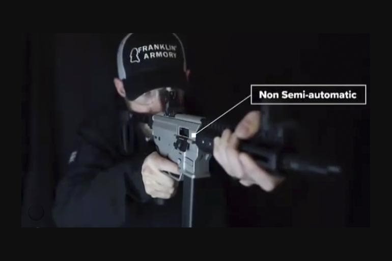 Franklin Amory Providence non-semi-automatic carbine