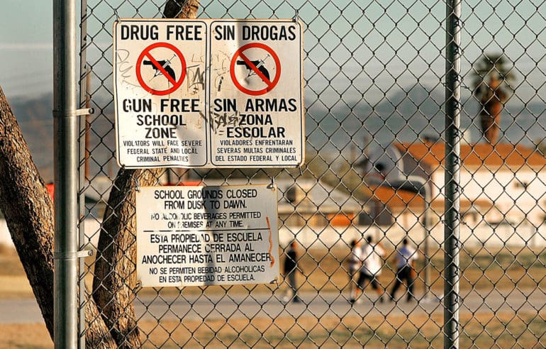 gun free zone media reporting