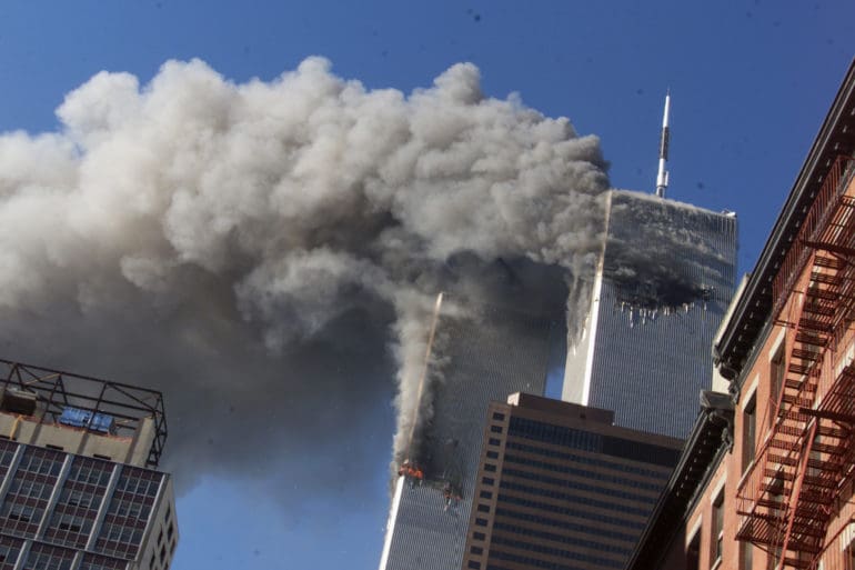 Sept. 11 twin towers world trade center attack