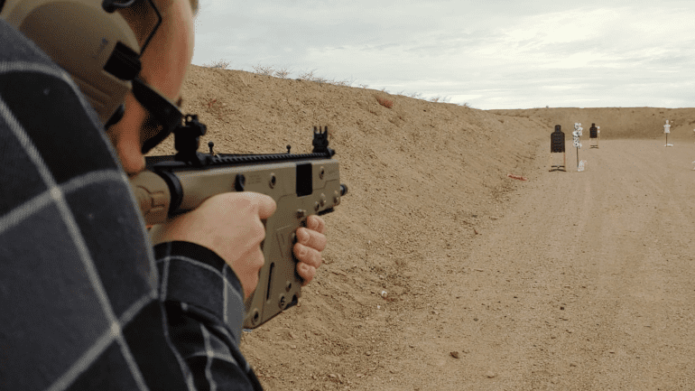 SHOT Show Range Day: Shooting the New KRISS Vector .22 LR