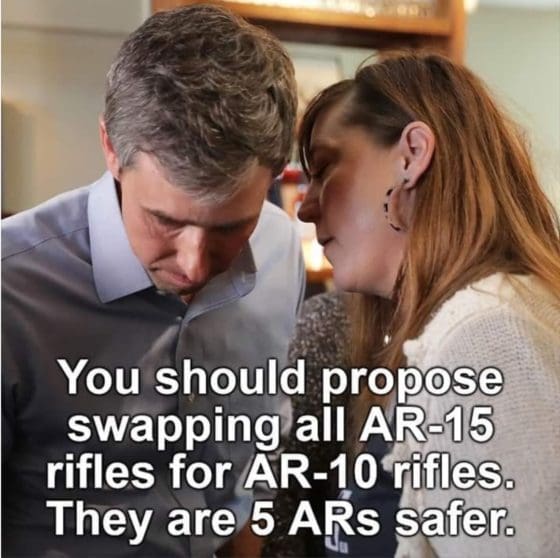 Gun Meme of the Day: They’re Five ARs Safer Edition
