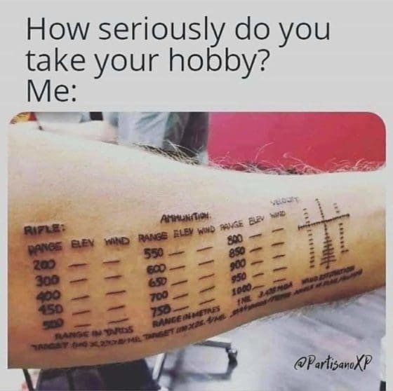 Gun Meme of the Day: Serious Hobby Edition