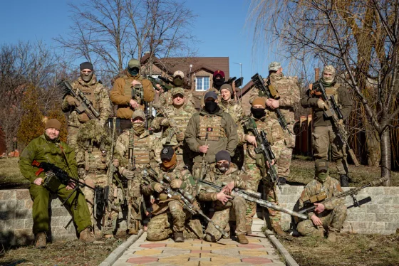 Ukrainian Snipers Arm Up With American Rifles and Gear