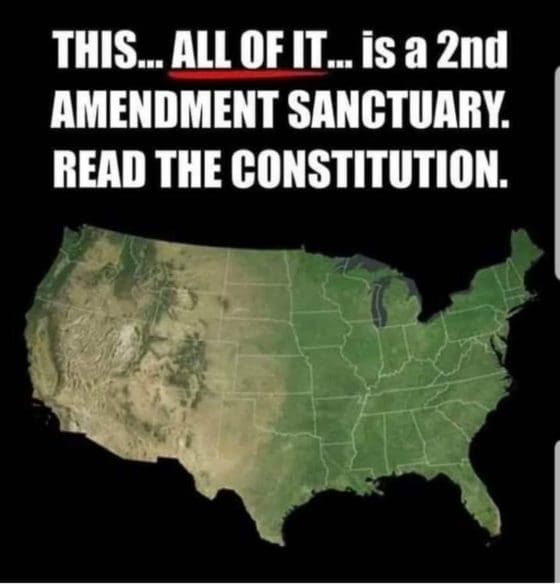 Gun Meme of the Day: Second Amendment Sanctuary Edition