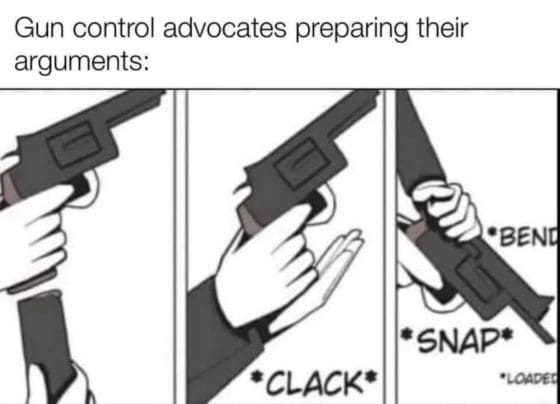 Gun Meme of the Day: Educated Arguments Edition