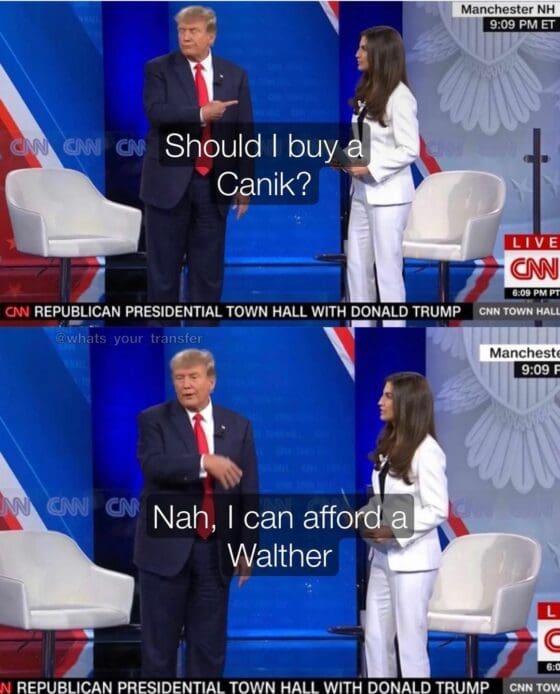 Gun Meme of the Day: A Shot at Canik Edition