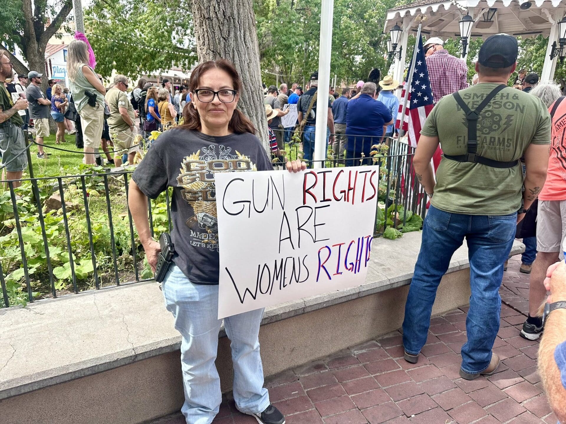 Albuquerque New Mexico gun rights protest