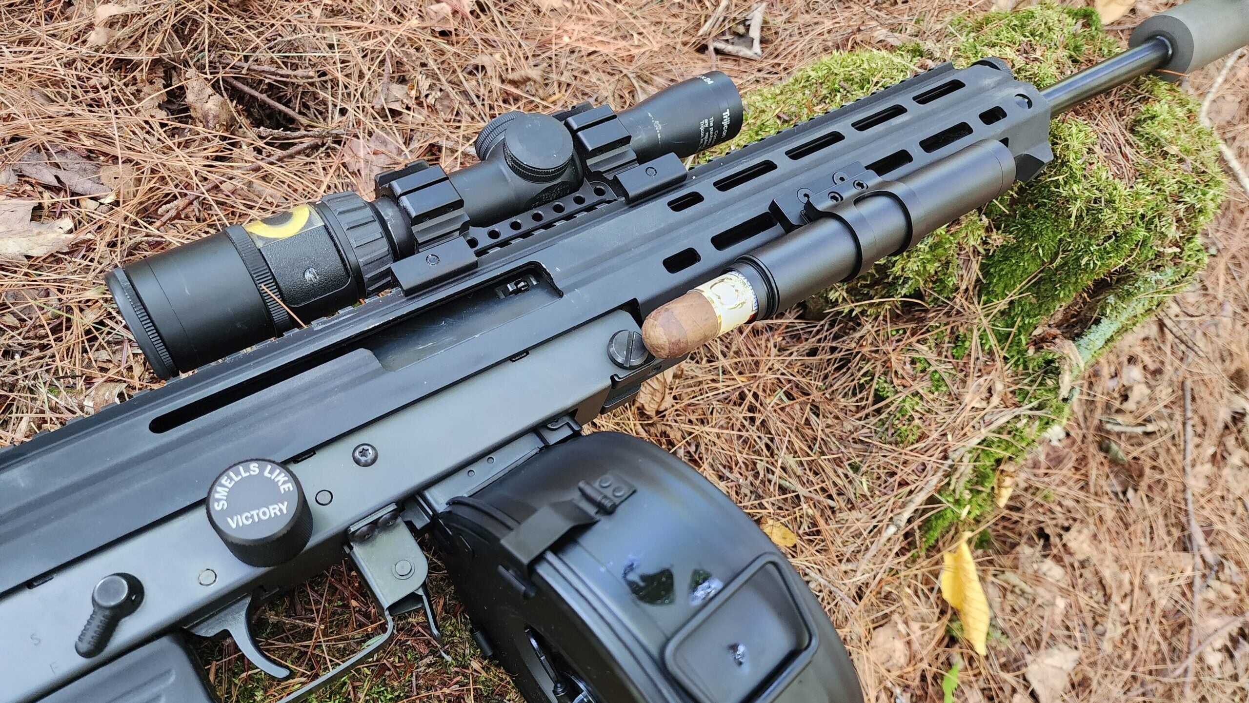 The Ready Rack M-LOK Cigar Tube from GunsmokeArsenal