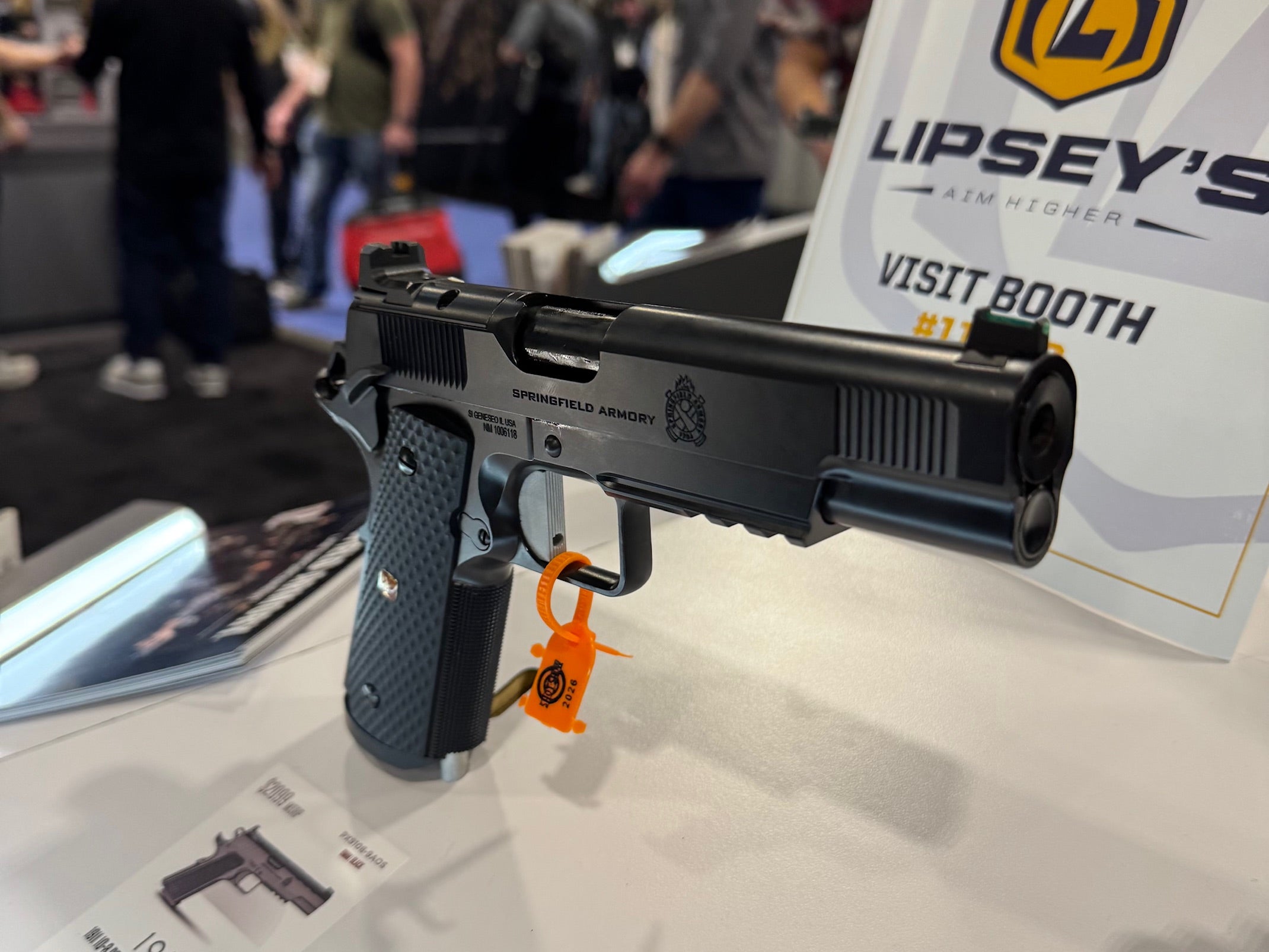 Springfield Armory 10-8 Master Class 1911 with AOS optic cut and 10-8 Performance controls