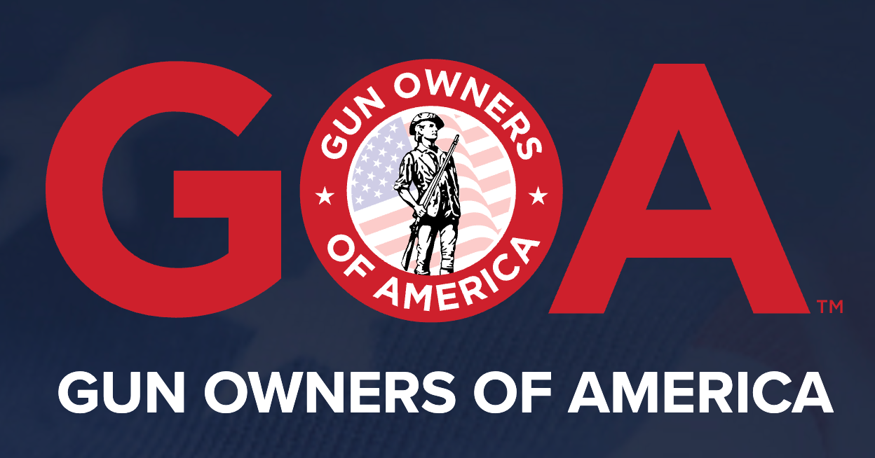 Gun Owners of America logo with State of the Second digital magazine announcement