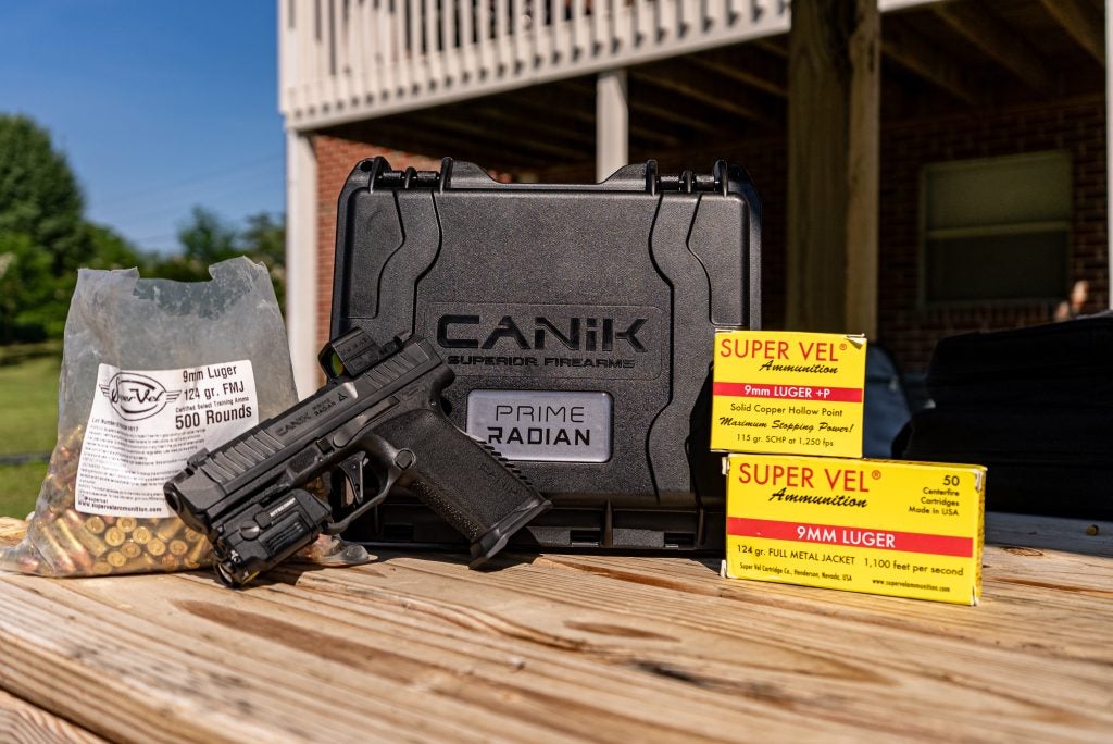 CANiK Prime Radian with Super Vel Ammunition