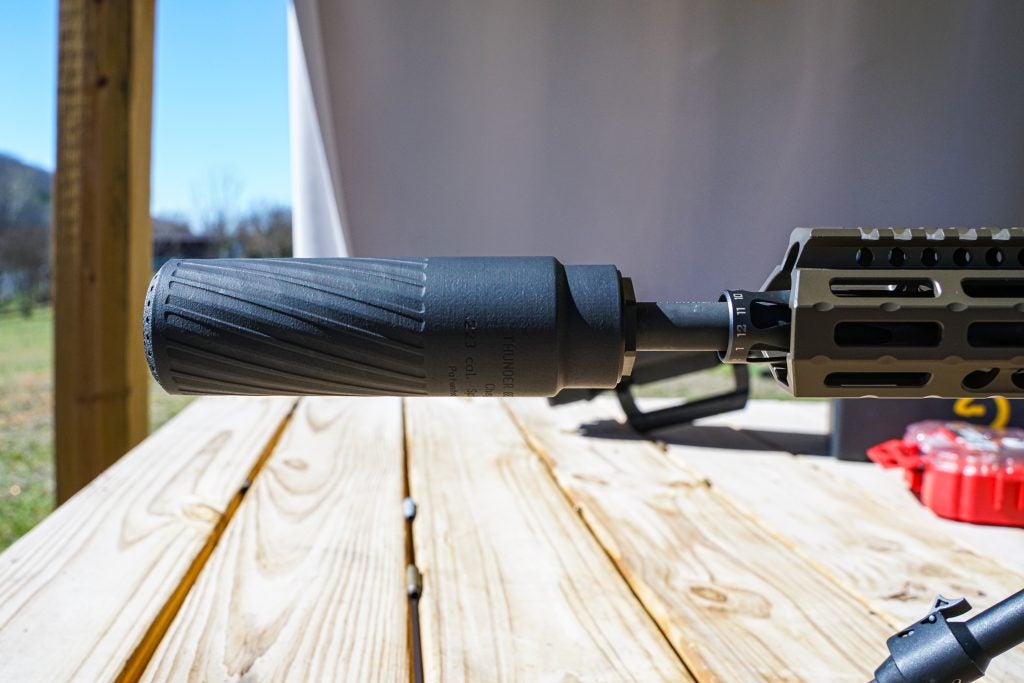 The SPIRO is lightweight and short for a high-performing suppressor
