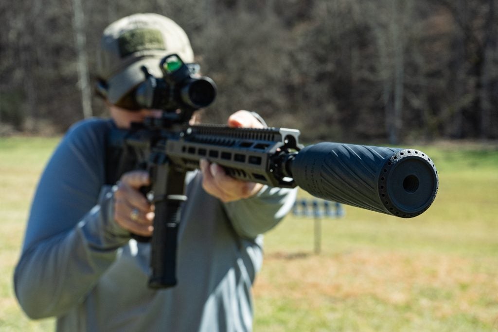 SPIRO reduces felt recoil when shooting