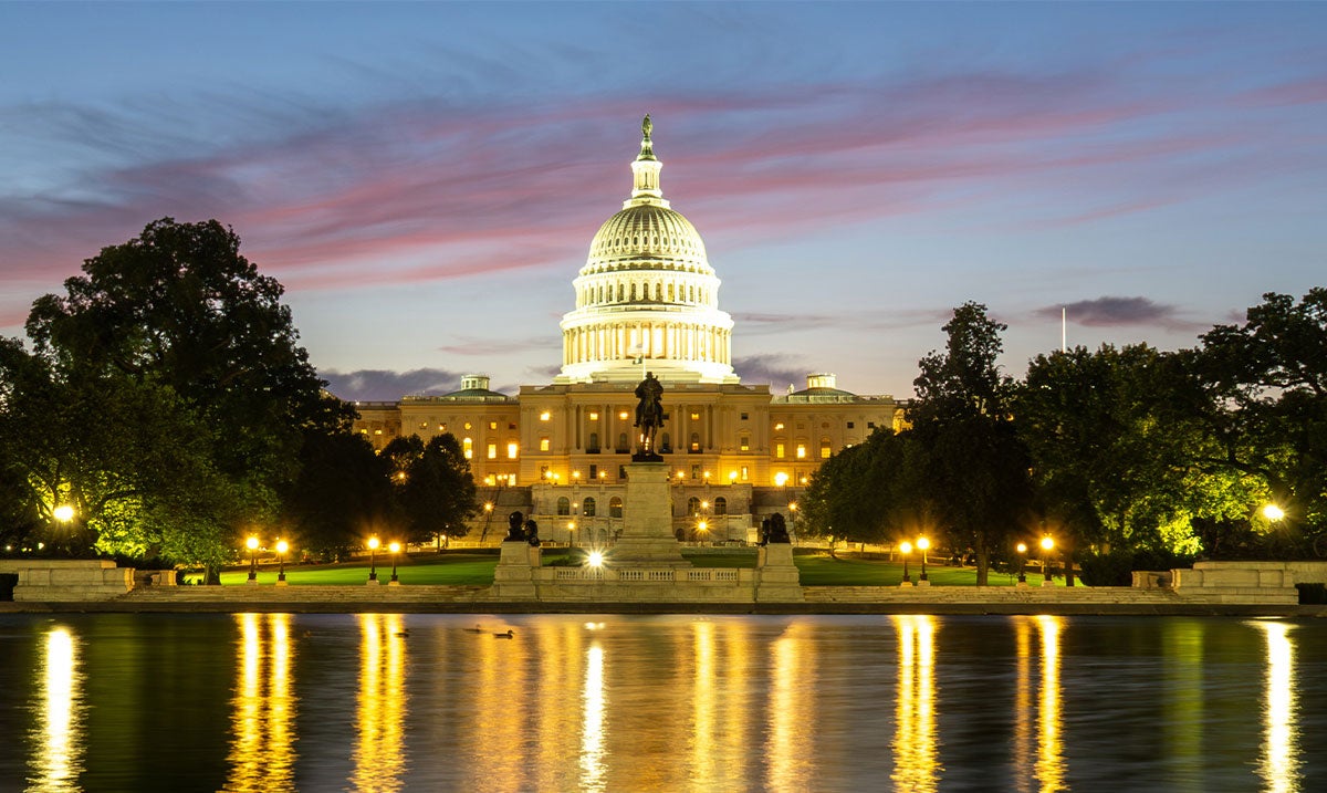 United States Capitol building in Washington, D.C.