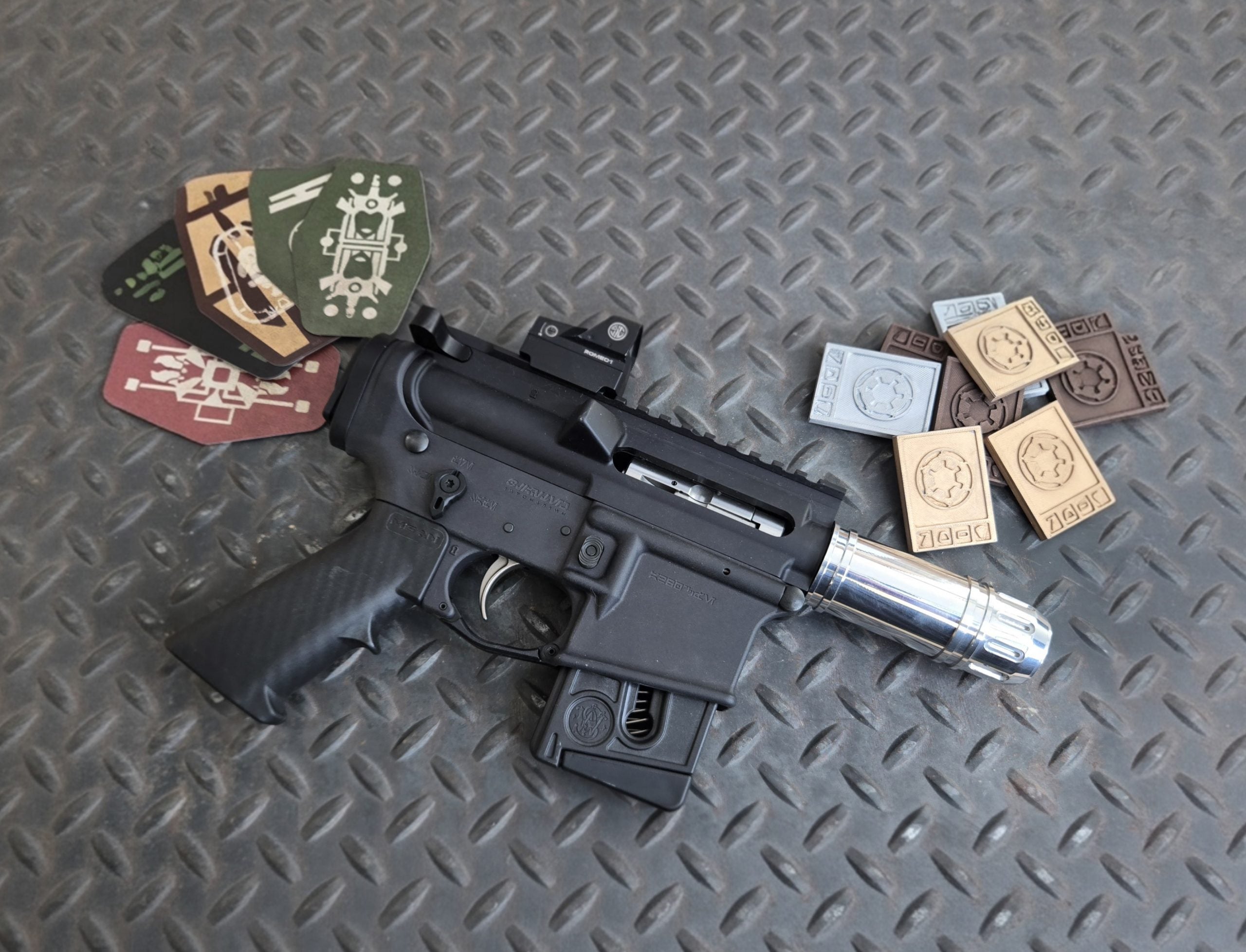 Canto Arms A280-inspired .22 LR firearm based on the blaster from Rogue One