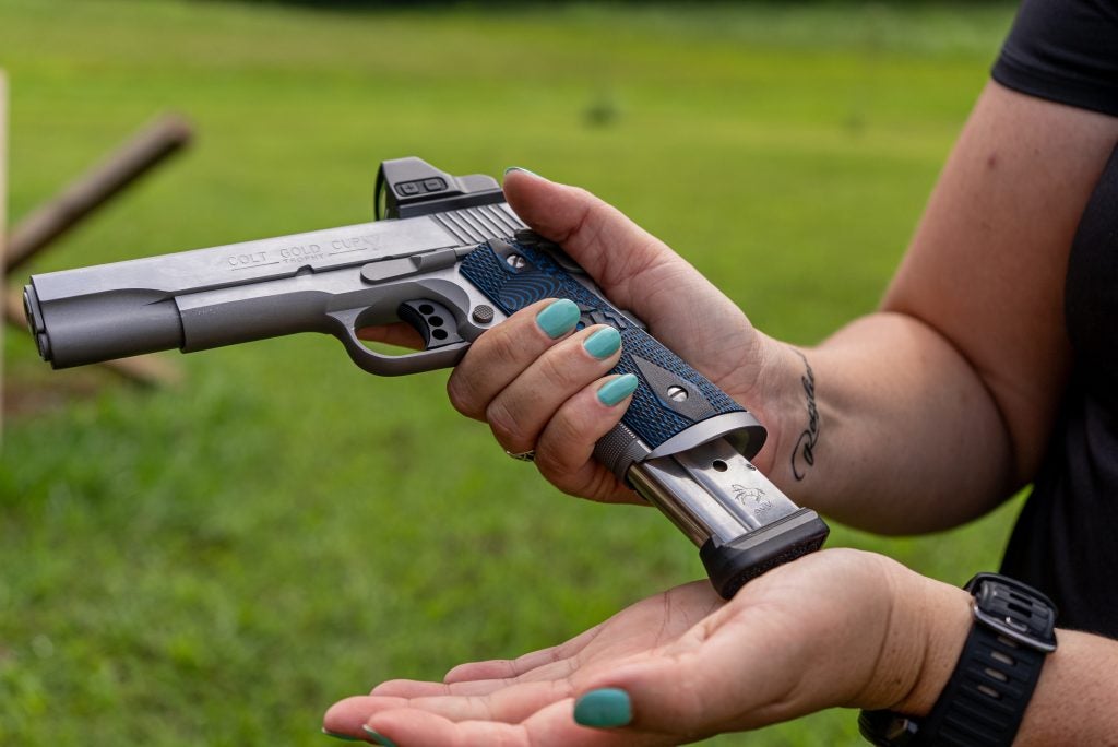 Gold Cup Trophy 1911 Grip Panels