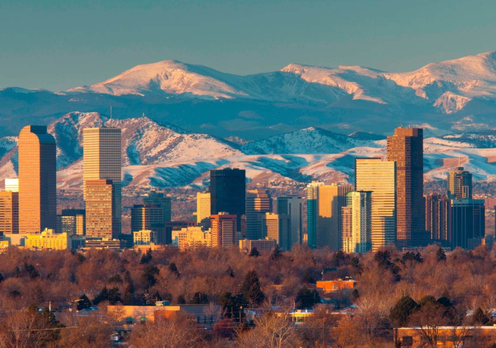 Denver Colorado skyline representing NRA lawsuit over the city's nonresident handgun carry restrictions