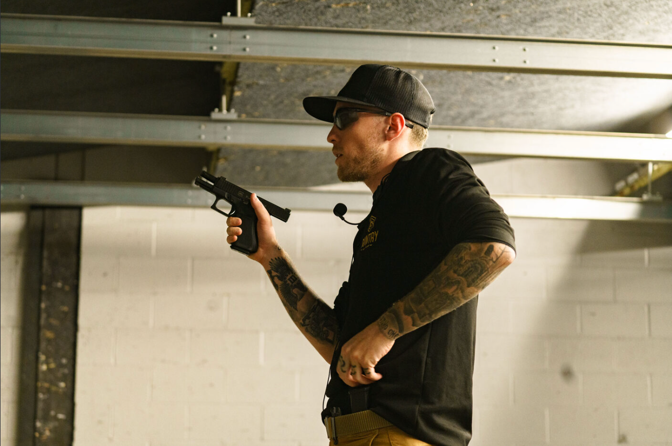 Guntry shooting range in Owings Mills, Maryland