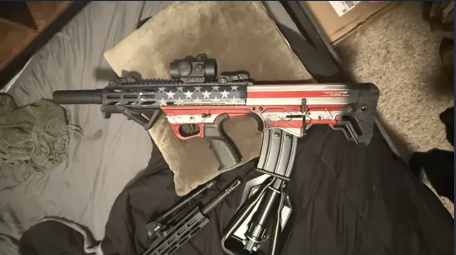 Federal law enforcement investigation related to the alleged White House UFC attack plot and resulting firearms charges