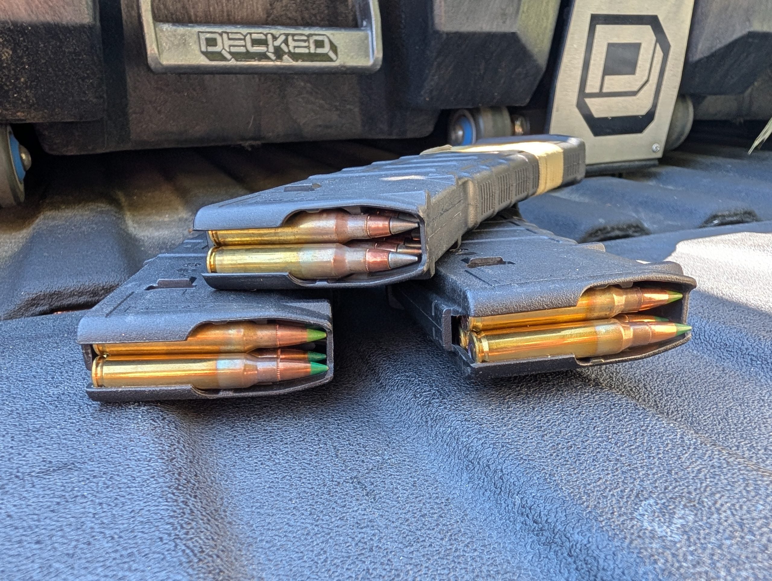 M855 and M855A1 loaded into Magpul Gen3 magazines.